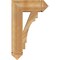 Ekena Millwork Merced Arts & Crafts Rough Sawn Bracket, Western Red Cedar, 6"W x 20"D x 32"H BKT06X20X32MRC03RWR - alternate 4